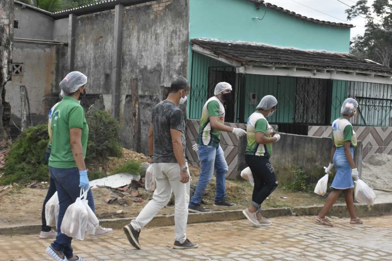 Camacã: Doações de alimentos e máscaras ajudam afetados pela pandemia em Leoventura
